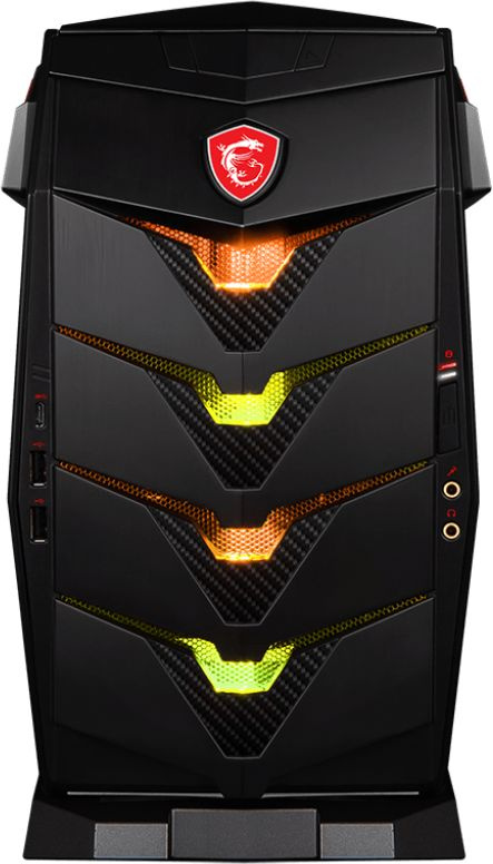 ПК MSI Aegis 3 8RC-205RU MT i5 8400 (2.8)/8Gb/1Tb 7.2k/SSD128Gb/GTX1060 3Gb/DVDRW/Windows 10/GbitEth