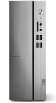 ПК Lenovo IdeaCentre 510S-07ICB SFF Cel G4900 (3.1)/4Gb/SSD128Gb/UHDG 610/Free DOS/GbitEth/серебрист