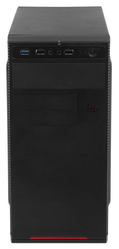 ПК IRU Home 223 MT Ryzen 3 2200G (3.5)/4Gb/1Tb 7.2k/RX Vega 8/Free DOS/GbitEth/350W/черный