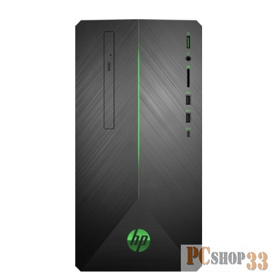 ПК HP Pavilion Gaming 690-0010ur 4JV03EA Ryzen 5-2600(3.4)/16Gb/1TB+128Gb SSD/AMD RX 580 8GB/DVD-R