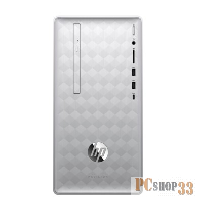 ПК HP Pavilion 590-p0017ur Ryzen 3 2200G (3.5)/8Gb/1Tb 7.2k/RX 580 4Gb/DVDRW/CR/Windows 10/GbitEth/W