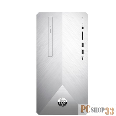 ПК HP Pavilion 595-p0002ur Ryzen 5 2600 (3.4)/12Gb/1Tb 7.2k/SSD128Gb/GTX1060 3Gb/DVDRW/CR/Windows 10