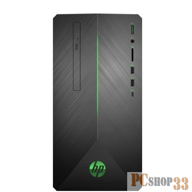 ПК HP Pavilion Gaming 690 690-0012ur 4JS48EA Ryzen7-2700/16GB/1TB+256GB SSD/AMD RX580 8GB/DVD-RW/K