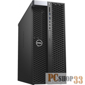 ПК Dell Precision T5820 MT Xeon W-2123 (3.6)/16Gb/2Tb 7.2k/DVDRW/Windows 10 Professional Single Lang