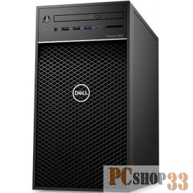 ПК Dell Precision 3630 MT Xeon E3 2124G (3.4)/8Gb/1Tb 7.2k/UHDG P630 4Gb/DVDRW/CR/Windows 10 Profess