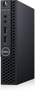 ПК Dell Optiplex 3060 Micro i3 8100T (3.1)/8Gb/SSD128Gb/UHDG 630/Windows 10 Professional/GbitEth/65W