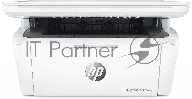 МФУ HP LaserJet Pro MFP M28w A4, лазерный, принтер + сканер + копир, ЖК, белый (USB2.0, WiFi)