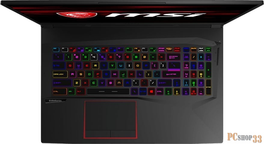 Ноутбук MSI GE75 Raider 8SF-208RU i7-8750H (2.2)/16G/1T+256G SSD/17.3FHD 144Hz IPS/NV RTX2070 8G/no