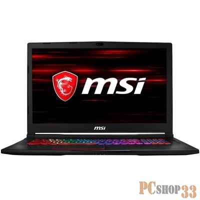 Ноутбук MSI GE73 Raider RGB 8RF-667XRU i7-8750H (2.2)/8G/1T+128G SSD/17.3FHD AG 120Hz/NV GTX 1070 8