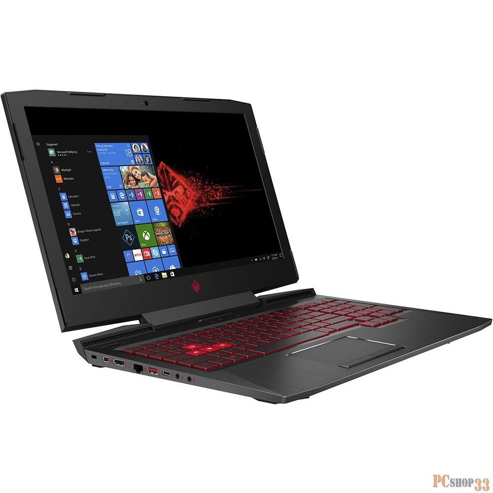 Ноутбук HP Omen 17-an107ur Core i5 8300H/8Gb/1Tb/DVD-RW/nVidia GeForce GTX 1050 2Gb/17.3/IPS/FHD (1