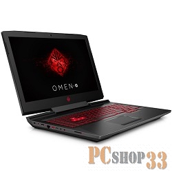 Ноутбук HP Omen 17-an018ur Core i7 7700HQ/8Gb/1Tb/DVD-RW/nVidia GeForce GTX 1050 2Gb/17.3/IPS/FHD (1920x1080)/Windows 10 64/black
