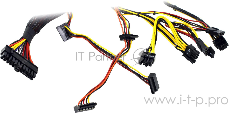 Блок питания 550Вт Chieftec GPS-550A8 ATX12V V2.3 (20/24+4/8+6/8pin, вентилятор d120мм) + кабель питания EURO (1.5м)