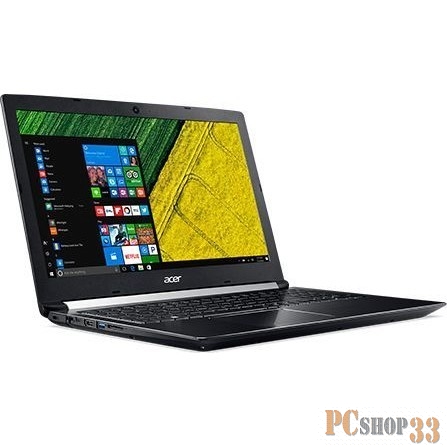 Ноутбук Acer Aspire A717-72G-76J1 Core i7 8750H/16Gb/1Tb/SSD256Gb/nVidia GeForce GTX 1060 6Gb/17.3/
