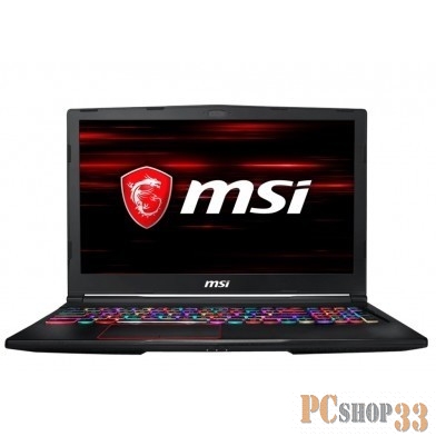 Ноутбук MSI GE63 Raider RGB 8SG-230RU i7-8750H (2.2)/16G/1T+256G SSD/15.6FHD 144Hz IPS/NV RTX2080 8