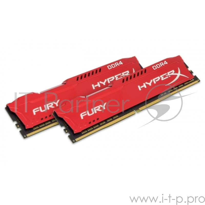 Модуль памяти 2x16ГБ DDR4 SDRAM Kingston HyperX FURY HX429C17FRK2/32 (PC23466, 2933МГц, CL17)