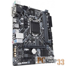 Мат. плата Socket1151 GIGABYTE H310M S2H (iH310, 2xDDR4, M.2, SATA III, PCI-E, D-Sub, DVI, HDMI, 1Гбит LAN, USB3.1, mATX)