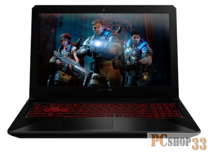 Ноутбук Asus FX504GM-E4442 i5-8300H (2.3)/16G/1T+256G SSD/15.6 FHD AG IPS/NV GTX1060 6G/noODD/BT/no