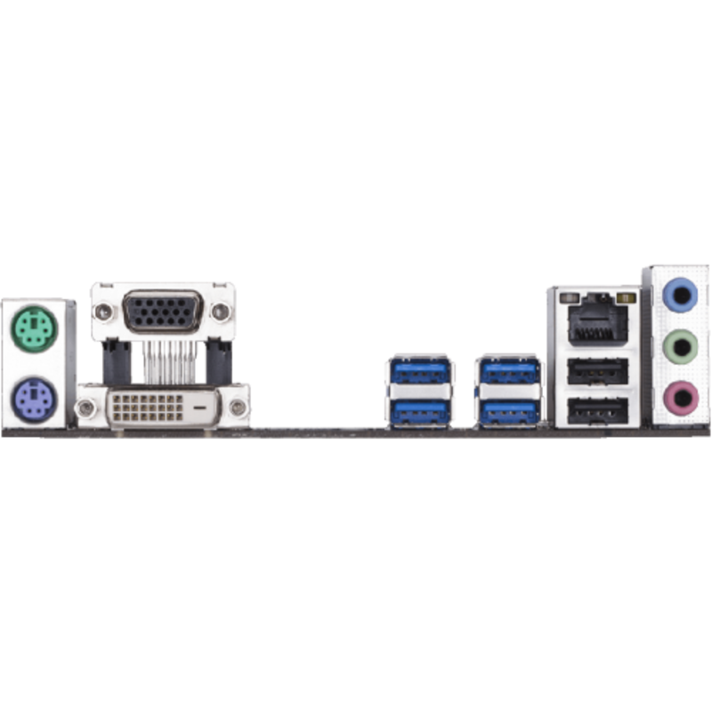 Мат. плата Socket1151 GIGABYTE B360M D2V (iB360, 2xDDR4, M.2, SATA III, PCI-E, D-Sub, DVI, 1Гбит LAN, USB3.1, mATX)