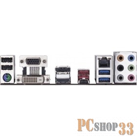 Мат. плата Socket1151 GIGABYTE B360M D3H (iB360, 4xDDR4, M.2, SATA III, 2xPCI-E, D-Sub, DVI, HDMI, DP, 1Гбит LAN, USB3.1, mATX)