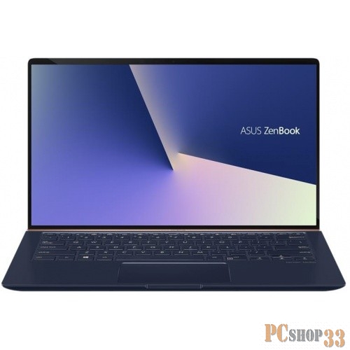 Ноутбук Asus UX433FN-A6171R i7-8565U (1.8)/16G/1T SSD/14FHD GL/NV MX150 2G/BT/Win10Pro Royal Blue,