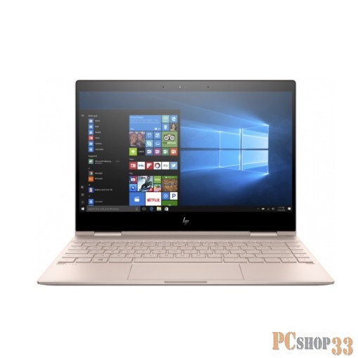 Ноутбук-трансформер HP Spectre x360 13-ae013ur, 13.3, Intel Core i5 8250U 1.6ГГц, 8Гб, 256Гб SSD, Intel HD Graphics 620, Windows 10, 2VZ73EA, розовый