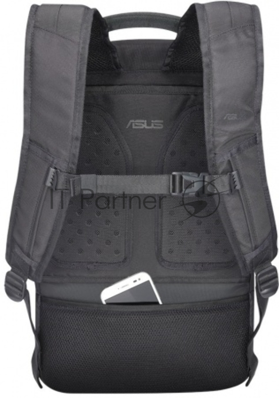 Рюкзак для ноутбука 16 Asus Triton черный нейлон/резина (90XB03P0-BBP000)