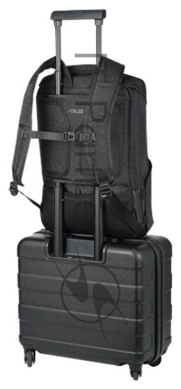 Рюкзак для ноутбука 16 Asus Triton черный нейлон/резина (90XB03P0-BBP000)