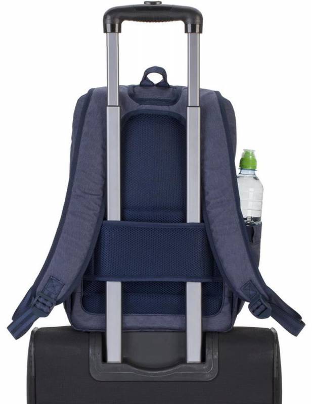 Рюкзак для ноутбука 15.6 Riva 7760 полиэстер (варианты цвета - синий, черный)