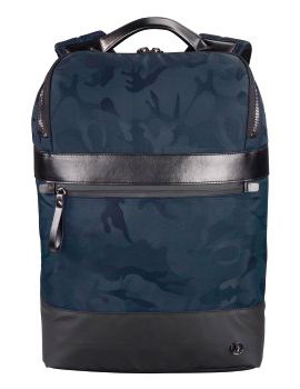 Рюкзак для ноутбука 15.6 Hama Mission Camo синий/камуфляж полиэстер (00101845)