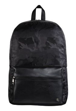 Рюкзак для ноутбука 14 Hama Mission Camo черный/камуфляж полиэстер (00101598)