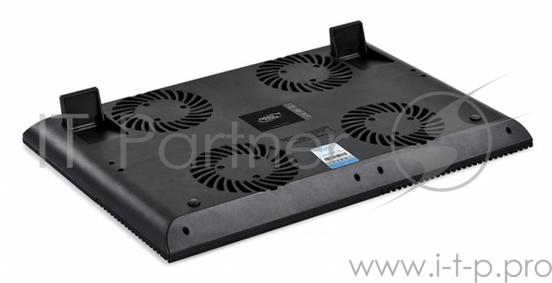 Подставка для ноутбука Deepcool MULTI CORE X8 17 381x268x29mm 23dB 2xUSB 1290g Fan-control Black