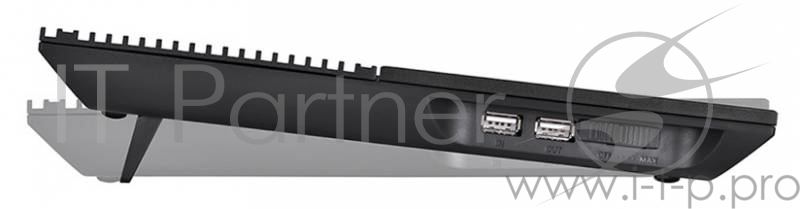 Подставка для ноутбука Deepcool MULTI CORE X8 17 381x268x29mm 23dB 2xUSB 1290g Fan-control Black