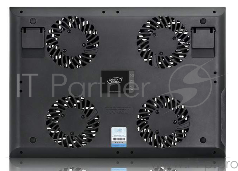 Подставка для ноутбука Deepcool MULTI CORE X8 17 381x268x29mm 23dB 2xUSB 1290g Fan-control Black