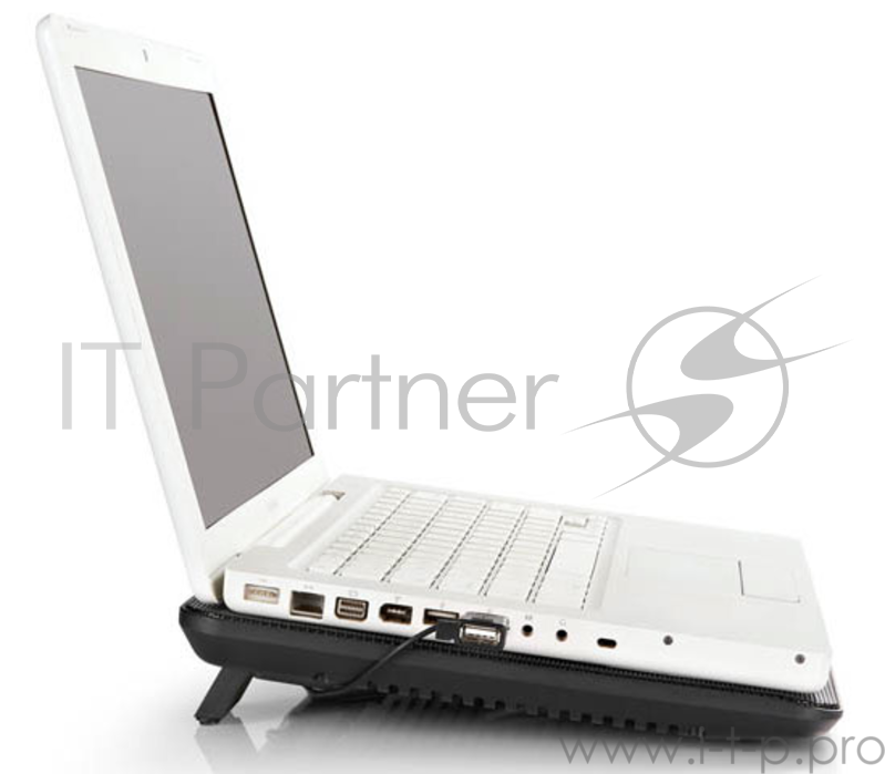 Подставка для ноутбука Deepcool N17 BLACK 14 330x250x25mm 21dB 1xUSB 465g Black