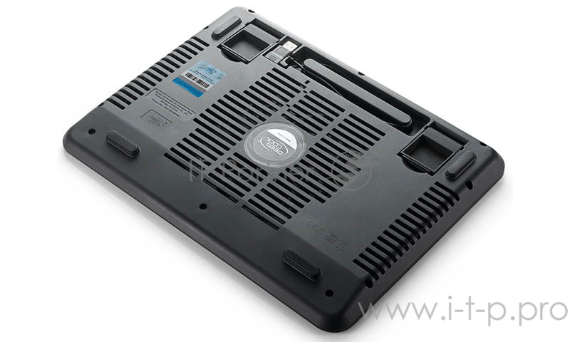 Подставка для ноутбука Deepcool N17 BLACK 14 330x250x25mm 21dB 1xUSB 465g Black