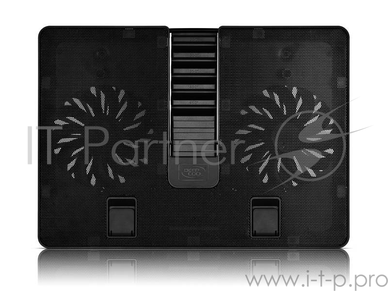 Подставка для ноутбука Deepcool U PAL 15.6 390x280x28mm 26dB 1xUSB3.0 765g Black