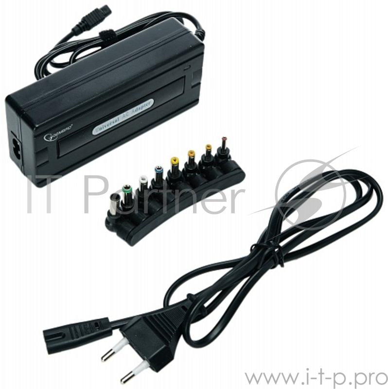 Адаптер питания Gembird NPA-AC1-GS 220В Универсальный для ноутбуков 90Вт с переключателем напряжения