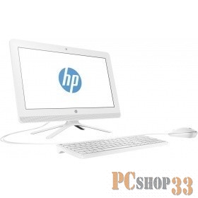 Моноблок HP 20-c402ur 19.5 Full HD i3 7130U (2.7)/4Gb/1Tb 7.2k/HDG620/DVDRW/CR/Free DOS 2.0/GbitEth