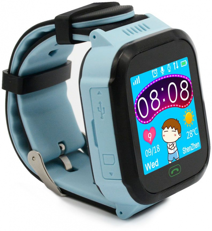 Смарт-часы Ginzzu GZ-502 1.44 IPS голубой (00-00001272)