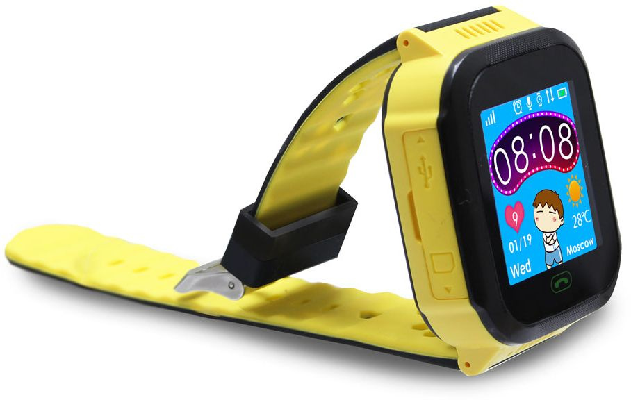 Смарт-часы Ginzzu GZ-502 1.44 IPS желтый (00-00001274)