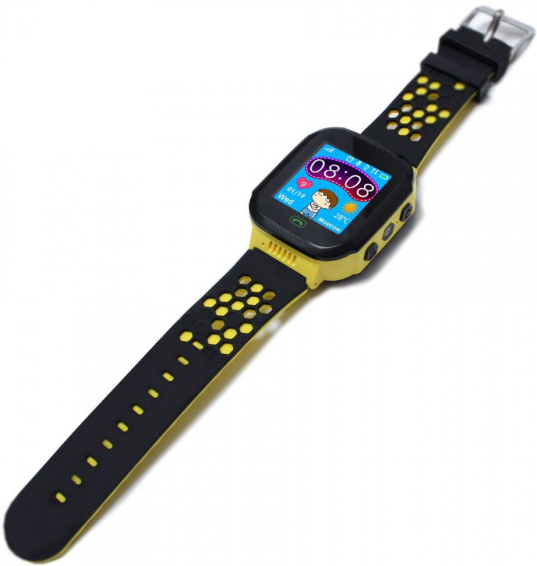 Смарт-часы Ginzzu GZ-502 1.44 IPS желтый (00-00001274)