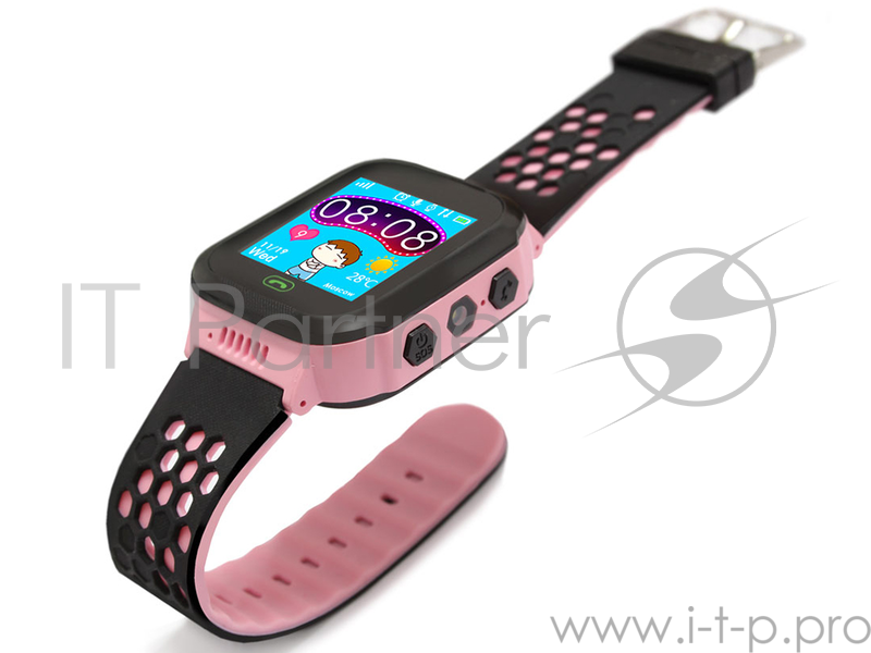 Смарт-часы Ginzzu GZ-502 1.44 IPS розовый (00-00001273)