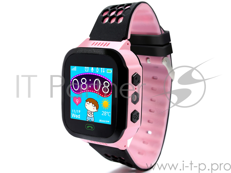 Смарт-часы Ginzzu GZ-502 1.44 IPS розовый (00-00001273)