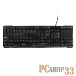 Клавиатура Gembird KB-8352U-BL, черный (USB)
