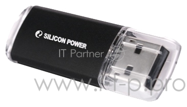 Накопитель USB flash 32ГБ Silicon Power ULTIMA II SP032GBUF2M01V1K, черный (USB2.0)