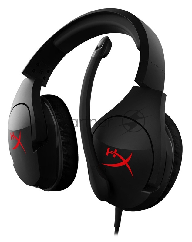 Гарнитура Kingston HyperX Cloud Stinger HX-HSCS-BK/EE, с регулятором громкости, черный