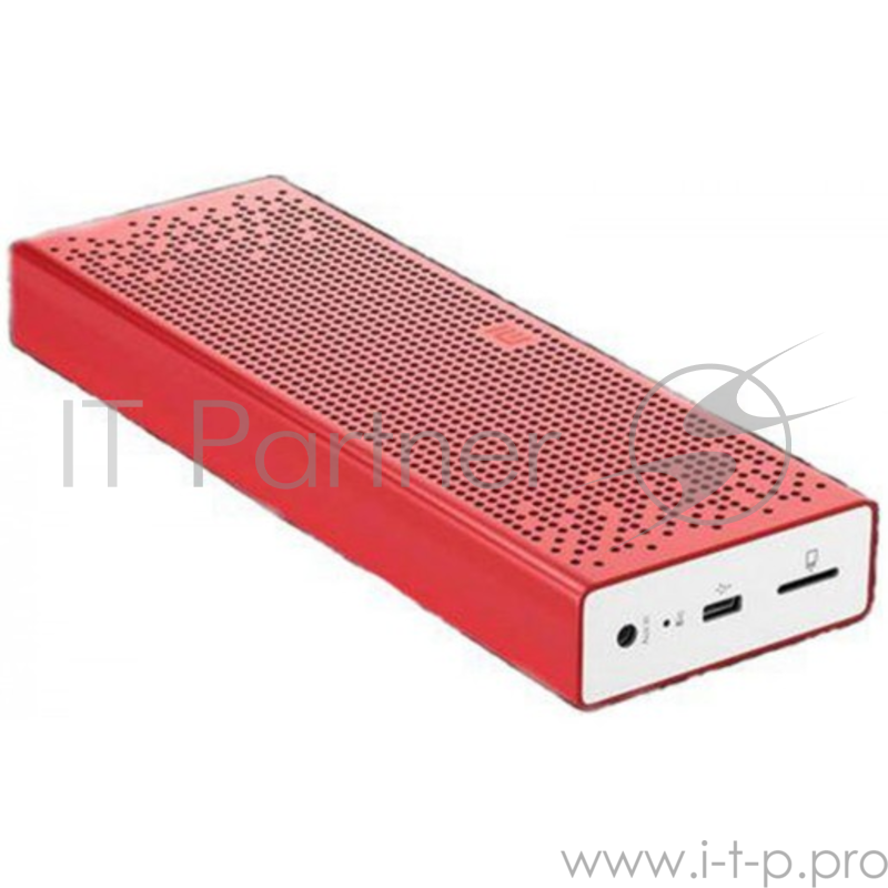 Колонка порт. Xiaomi Mi Bluetooth Speaker красный 6W 1.0 BT/3.5Jack 1500mAh (QBH4105GL)
