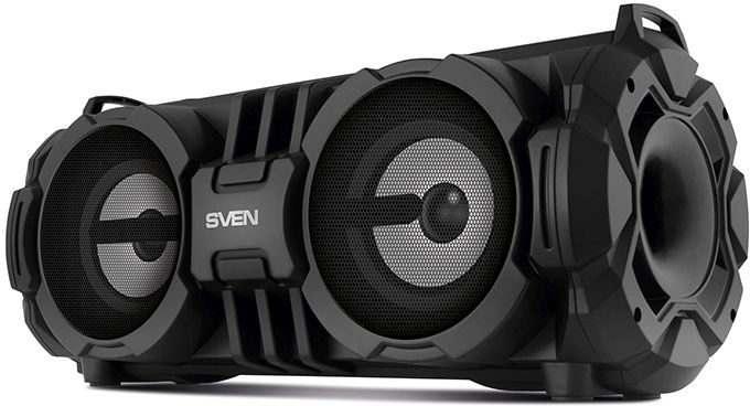 Колонка порт. Sven PS-485 черный 28W 1.0 BT/USB 10м