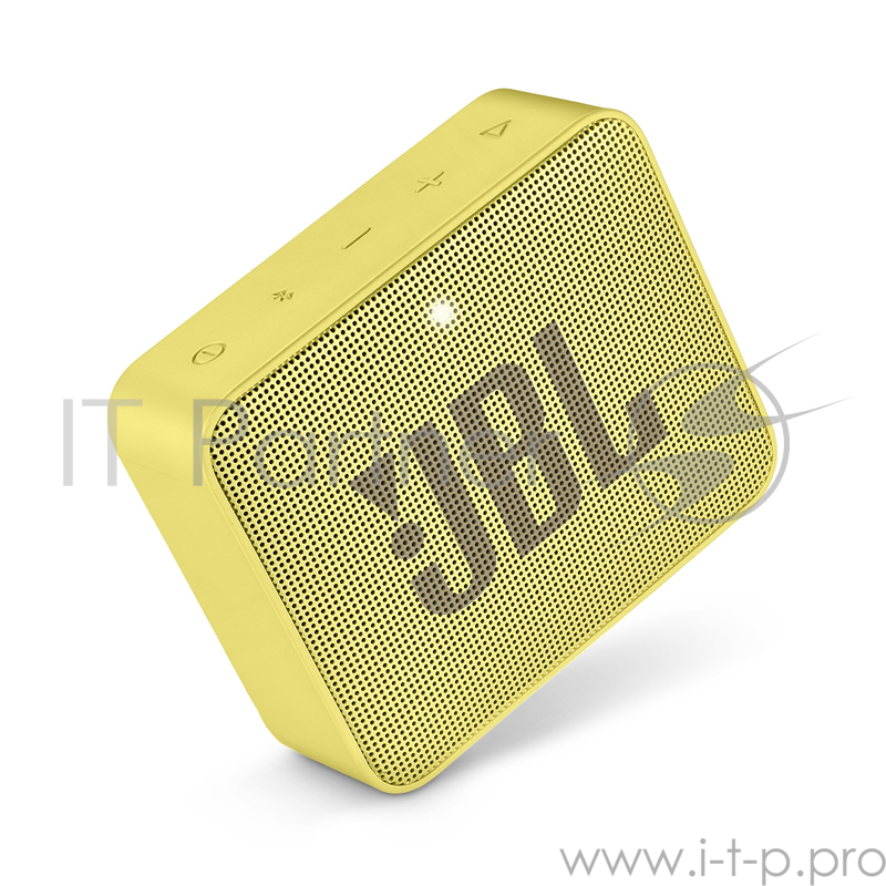 Колонка порт. JBL GO 2 желтый 3W 1.0 BT/3.5Jack 730mAh (JBLGO2YEL)