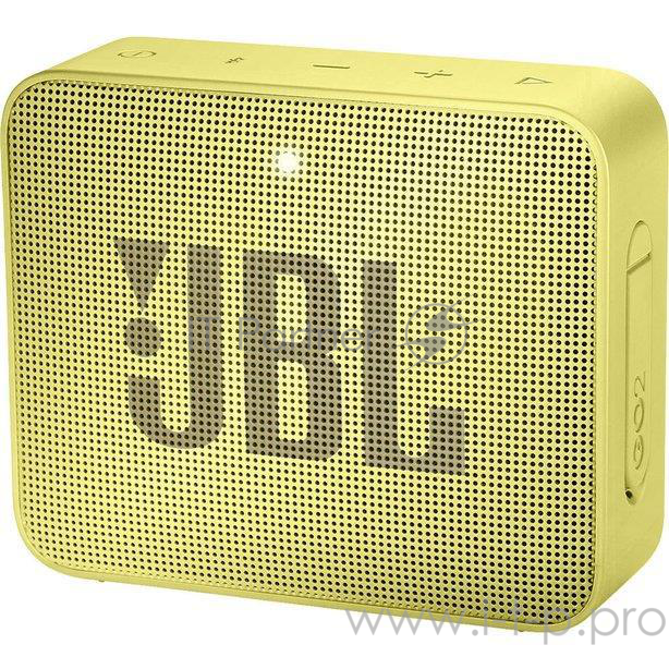 Колонка порт. JBL GO 2 желтый 3W 1.0 BT/3.5Jack 730mAh (JBLGO2YEL)